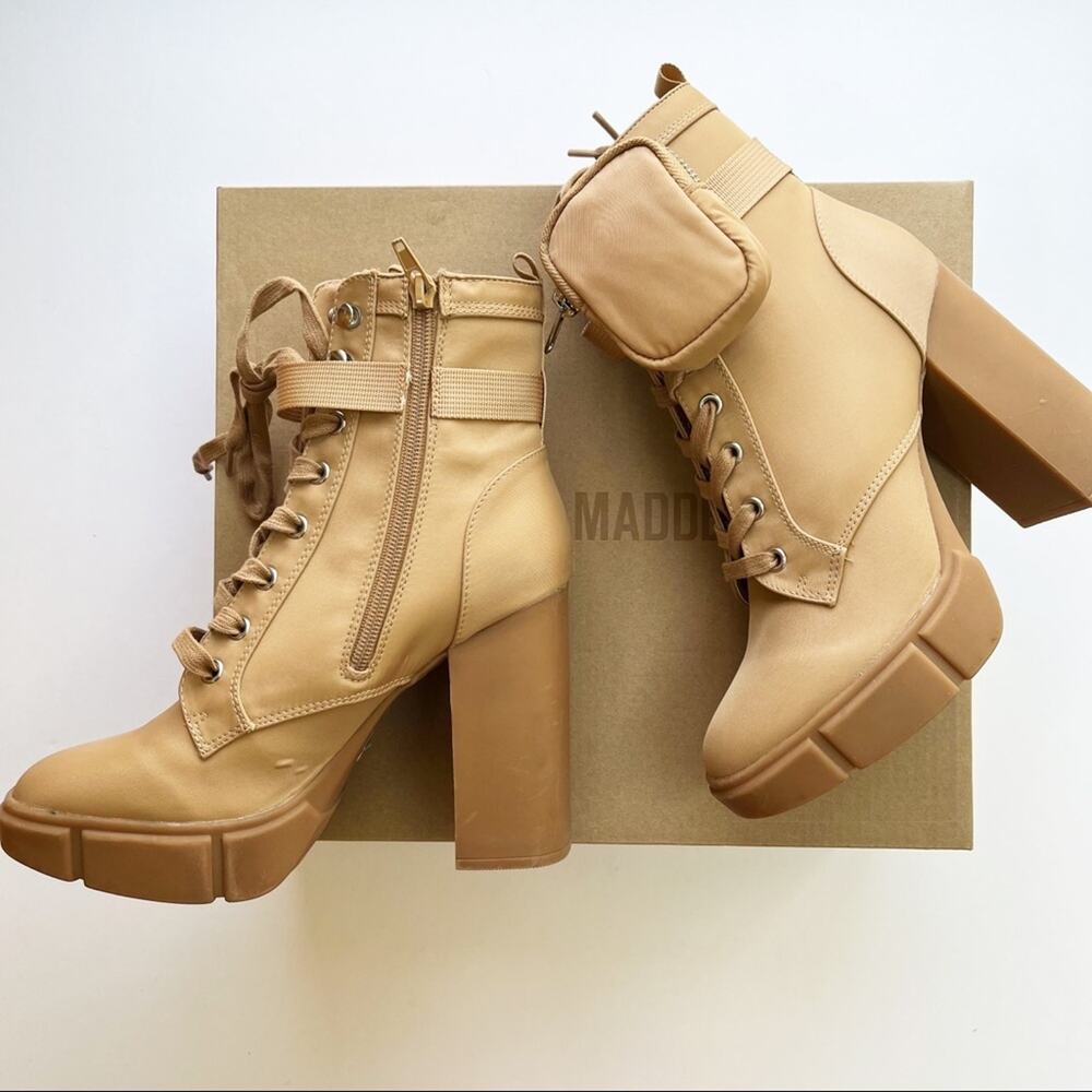 Steve Madden Herrick Platform Combat Boot - Picture 3 of 6